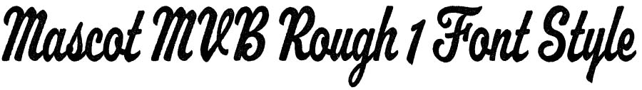 Mascot Rough 1